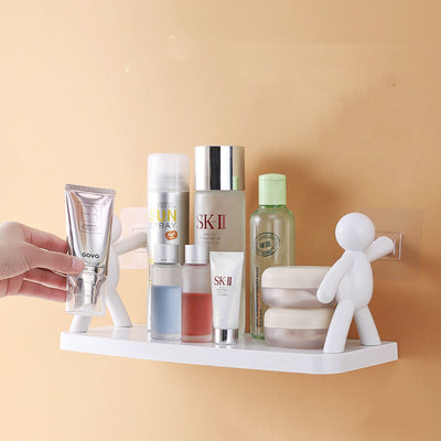 Easy Stick Bathroom Organizer
