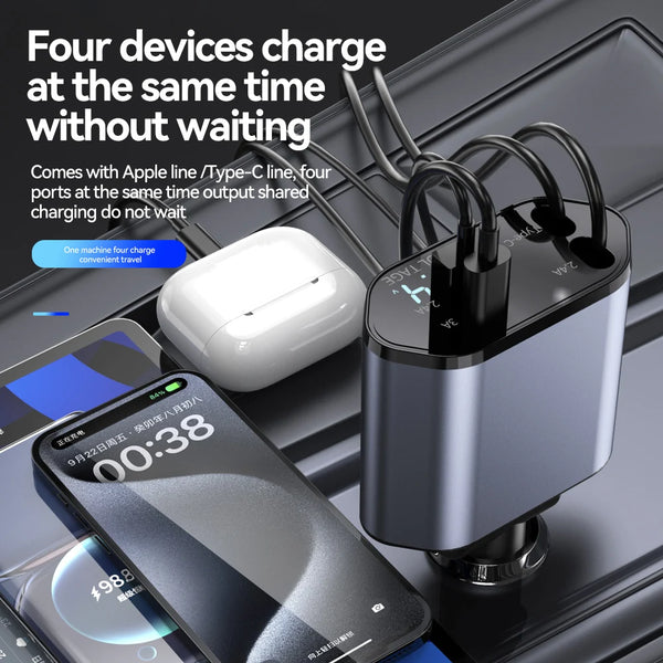 QuickCharge Car Power Hub